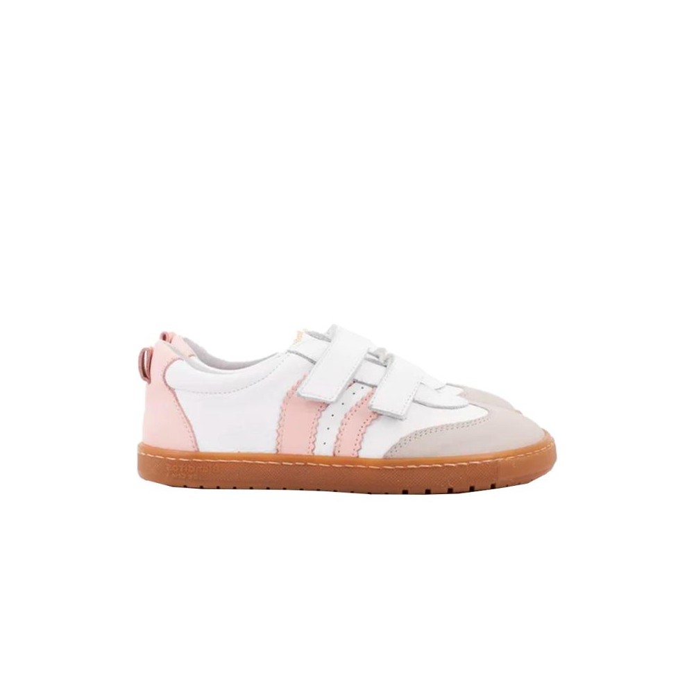 Barefoot Blanditos delfin Niño Blanco-rosa