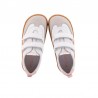 Barefoot Blanditos delfin Niño Blanco-rosa