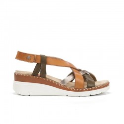 Cuñas Fluchos F2135 Mujer Cuero