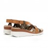 Cuñas Fluchos F2135 Mujer Cuero
