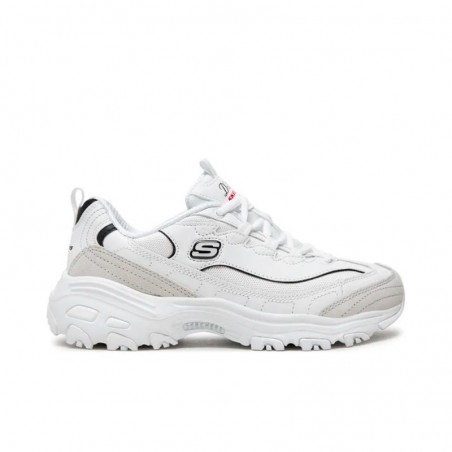 Sneakers Skechers D'lites - New Heat Mujer Blanco