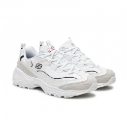 Sneakers Skechers D'lites - New Heat Mujer Blanco