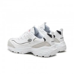 Sneakers Skechers D'lites - New Heat Mujer Blanco