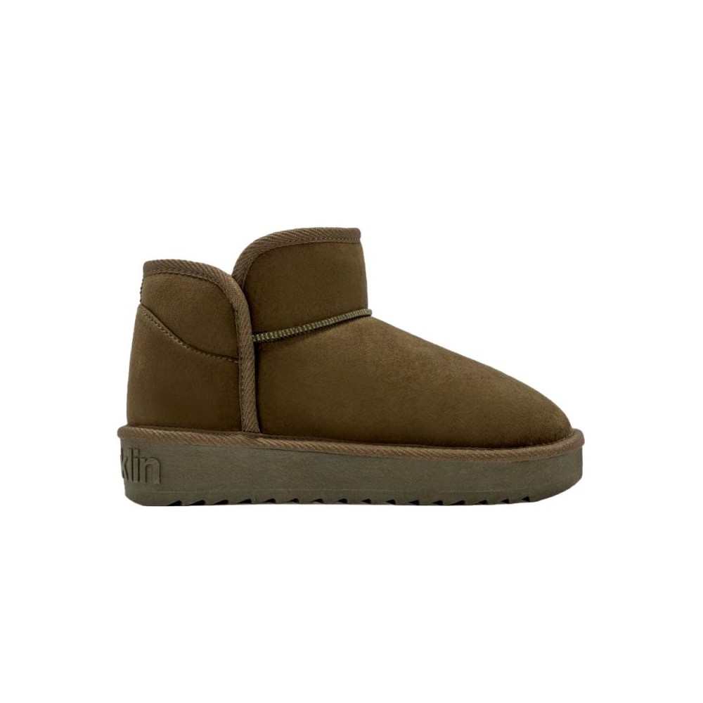 Botines Planos D.franklin Dfsh370010 Mujer Verde