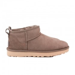 Botines Planos Ugg Classic Ultra Mini Mujer Gris