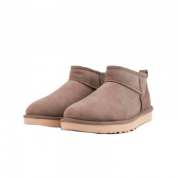 Botines Planos Ugg Classic Ultra Mini Mujer Gris