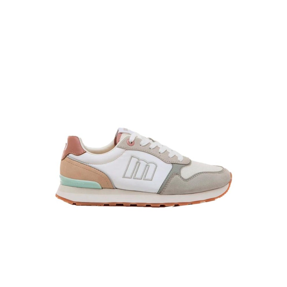 Sneakers Mustang 60909 Mujer Blanco-rosa