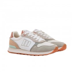 Sneakers Mustang 60909 Mujer Blanco-rosa