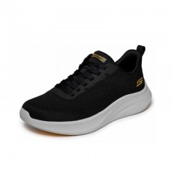 Sneakers Skechers Bobs Moda Flex Hombre Negro