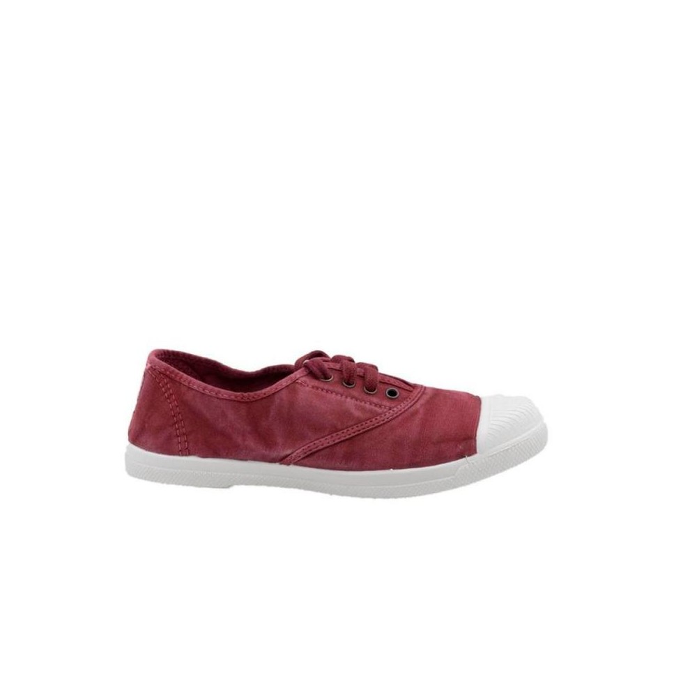 Zapatillas Lona Natural World 102e Mujer Burdeos