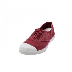Zapatillas Lona Natural World 102e Mujer Burdeos