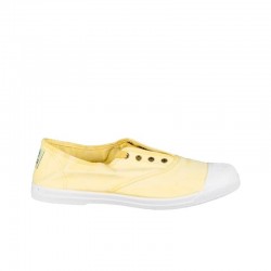 Zapatillas Lona Natural World 102e Mujer Amarillo