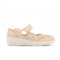 Zapatos de Sport Laura Azaña 26814 Mujer Beig