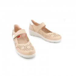Zapatos de Sport Laura Azaña 26814 Mujer Beig
