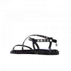 Sandalias Planas Xti 145357 Mujer Negro