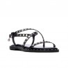 Sandalias Planas Xti 145357 Mujer Negro