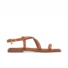 Sandalias Planas Xti 145357 Mujer Camel