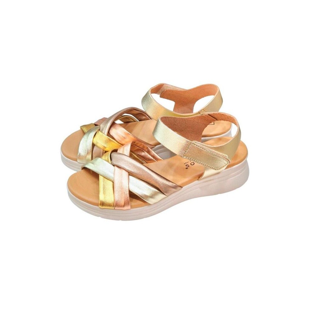 Cuñas de Esparto Pitillos 11290 Mujer Oro