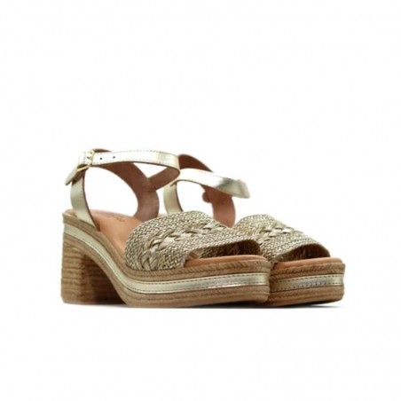 Sandalias de tacón Pitillos 30210 Mujer Oro