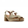 Sandalias de tacón Pitillos 30210 Mujer Oro