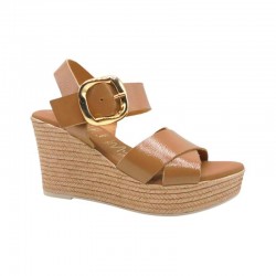 Cuñas Oh My Sandals 5644 Mujer Taupe