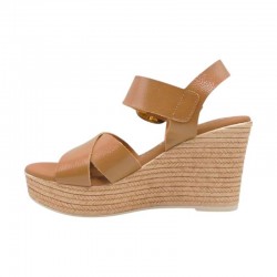 Cuñas Oh My Sandals 5644 Mujer Taupe