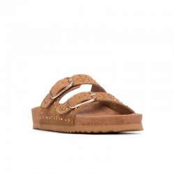 Sandalias Planas Xti 145066 Mujer Camel