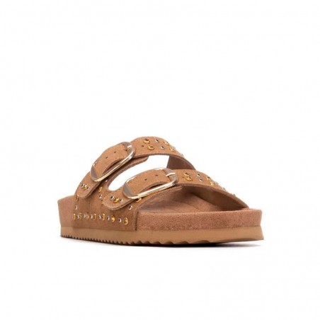 Sandalias Planas Xti 145066 Mujer Camel