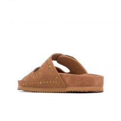 Sandalias Planas Xti 145066 Mujer Camel