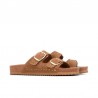 Sandalias Planas Xti 145066 Mujer Camel