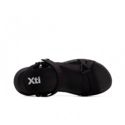 Sandalias Planas Xti 145463 Mujer Negro