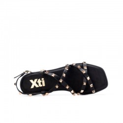 Sandalias Planas Xti 145150 Mujer Negro
