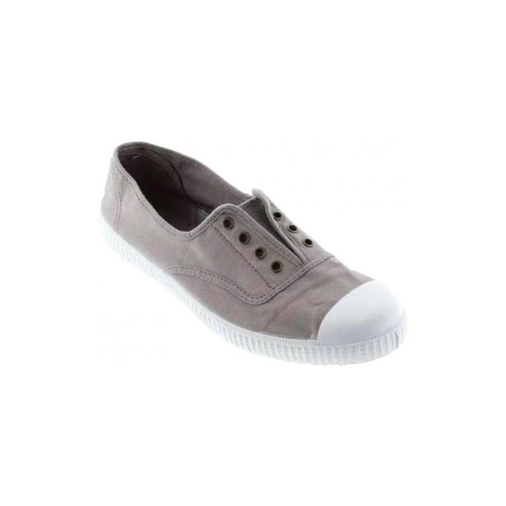 Zapatillas Lona Victoria 106623 Mujer Gris