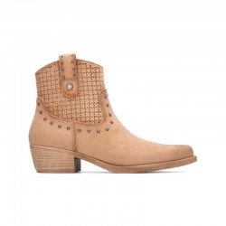 Botines de tacón Refresh 175042 Mujer Beig