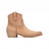 Botines de tacón Refresh 175042 Mujer Beig