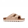 Sandalias Planas Refresh 175009 Mujer Beig