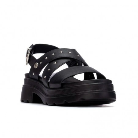 Sandalias Planas Refresh 175156 Mujer Negro
