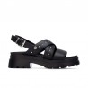 Sandalias Planas Refresh 175156 Mujer Negro