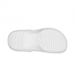 Sandalias Planas Crocs 206750 Mujer Blanco