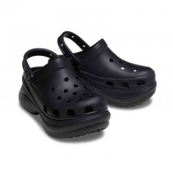 Zuecos Crocs 206302 Mujer Negro-negro