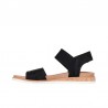 Cuñas Skechers Bobs desert Kiss Low - Top Lok Mujer Negro