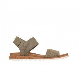 Cuñas Skechers Bobs desert Kiss Low - Top Lok Mujer Verde