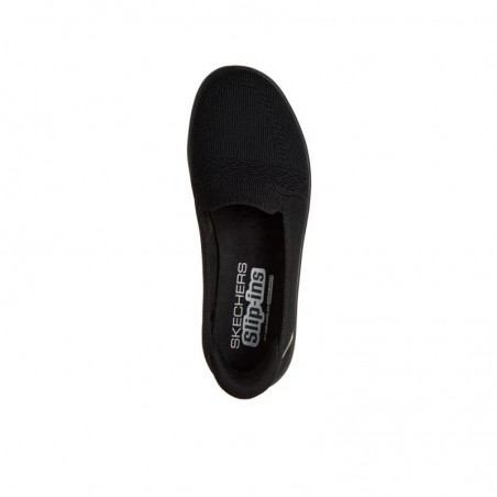Sneakers Skechers On-the-go Flex Radiant - Sloae Mujer Negro-negro