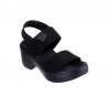 Sandalias de tacón Skechers Cali Day Mujer Negro-negro