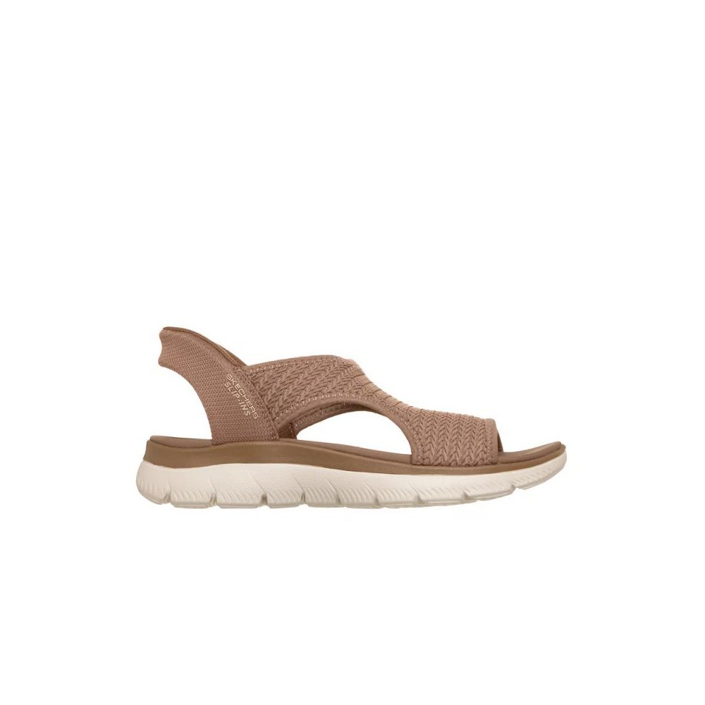 Sandalias Planas Skechers Summits - Sweetly Evolved Mujer Marron