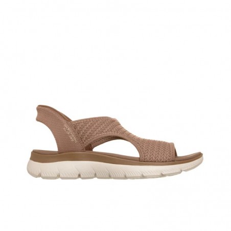 Sandalias Planas Skechers Summits - Sweetly Evolved Mujer Marron