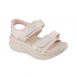 Sandalias Planas Skechers D'lux Walker - Adored Days Mujer Natural