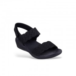 Cuñas Skechers Arya On The Rise Mujer Negro-negro