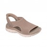 Sandalias Planas Skechers Summits - Sweetly Evolved Mujer Taupe