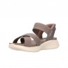Sandalias Planas Skechers 119975 Mujer Taupe